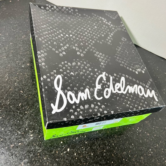 Sam Edelman Leonia Pointed Toe Golden Caramel Bootie Size 8 - Picture 6 of 11